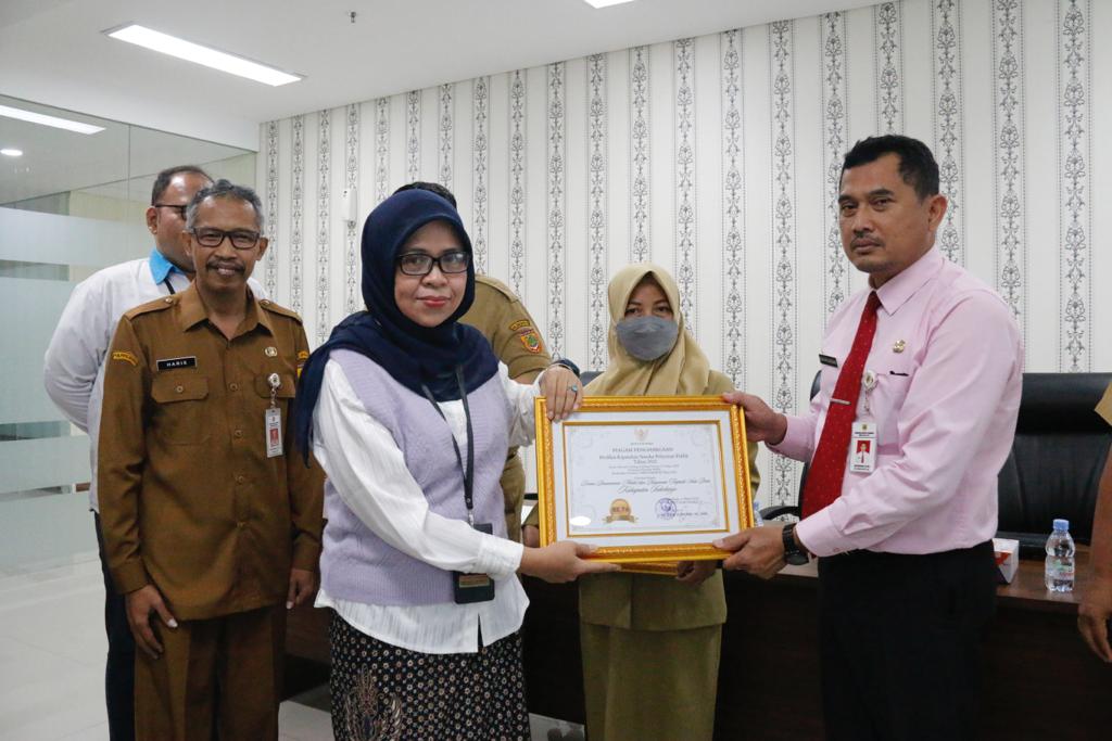 Predikat Kepatuhan Standar Pelayanan Publik Tahun 2022 : Nilai DPMPTSP 88,74 (Kualitas Tertinggi)